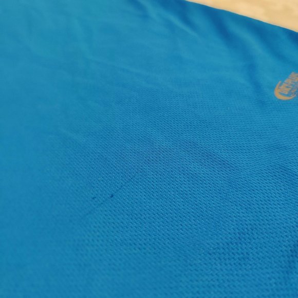 "RUN FAST" Pro Touch Dry-Plus T-Shirt Blue, Large - Picture 10 of 13